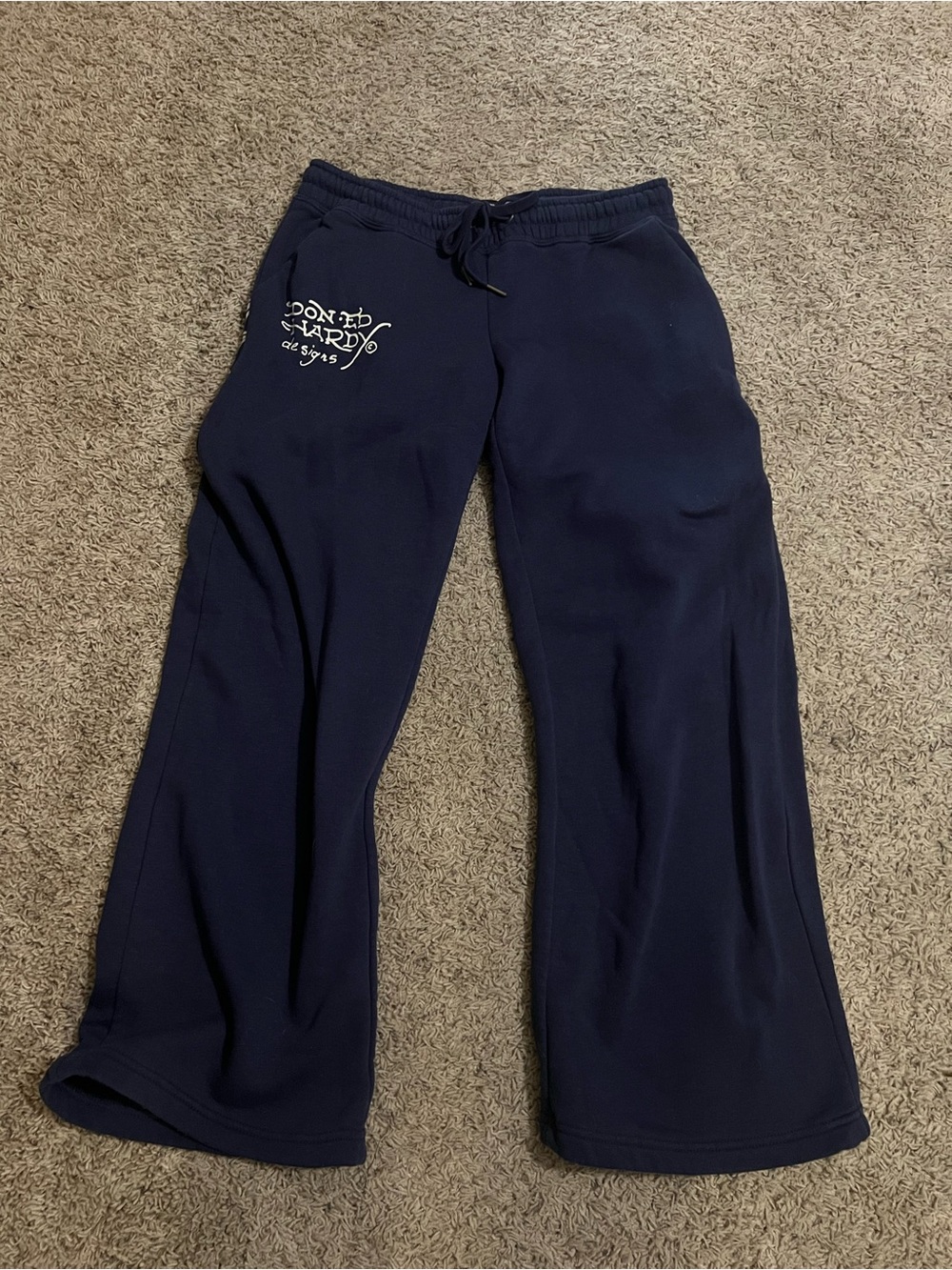 Ed Hardy Logo Sweatpants